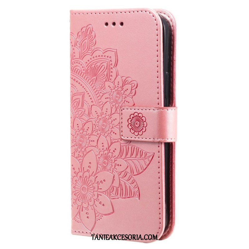 Etui Na Telefon Pokrowce do Oppo Find X5 z Łańcuch Paskowata Mandala