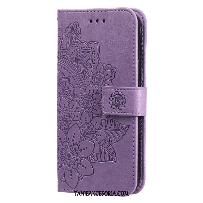 Etui Na Telefon Pokrowce do Oppo Find X5 z Łańcuch Paskowata Mandala