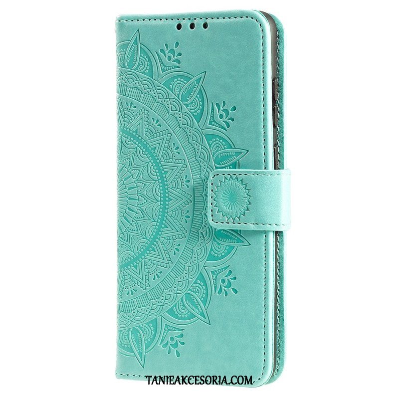 Etui Na Telefon Pokrowce do Realme C35 z Łańcuch Paskowata Mandala