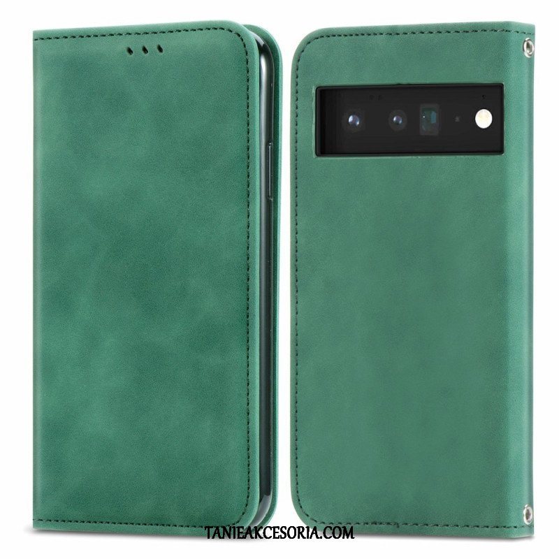 Etui Na Telefon do Google Pixel 6 Etui Folio Dotykowy Design W Stylu Vintage