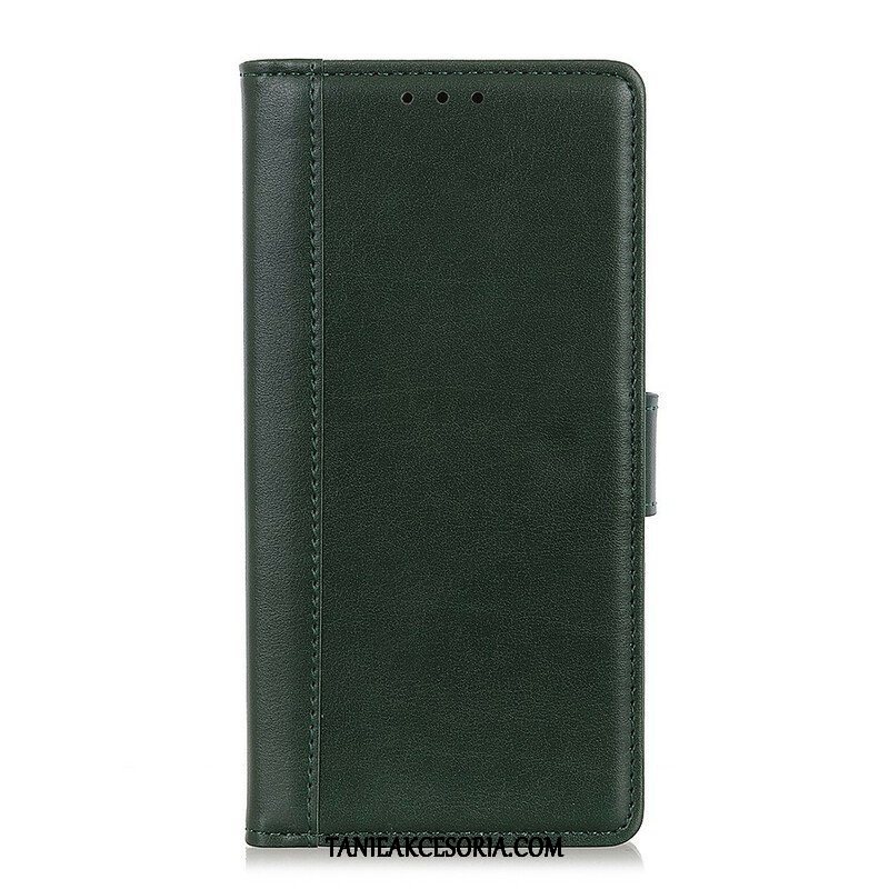 Etui Na Telefon do Google Pixel 6 Etui Folio Klasyczna Skóra Split Liczi