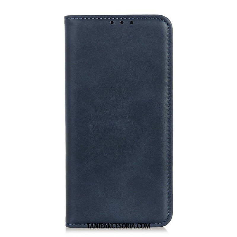 Etui Na Telefon do Google Pixel 6 Etui Folio Matowa Skóra Dwoinowa