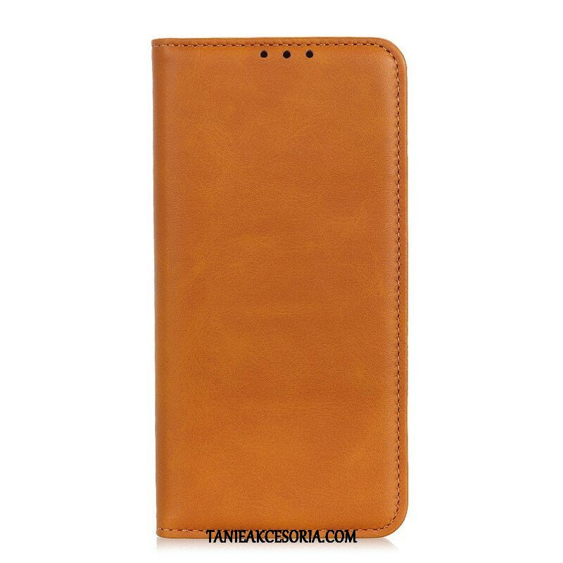 Etui Na Telefon do Google Pixel 6 Etui Folio Matowa Skóra Dwoinowa