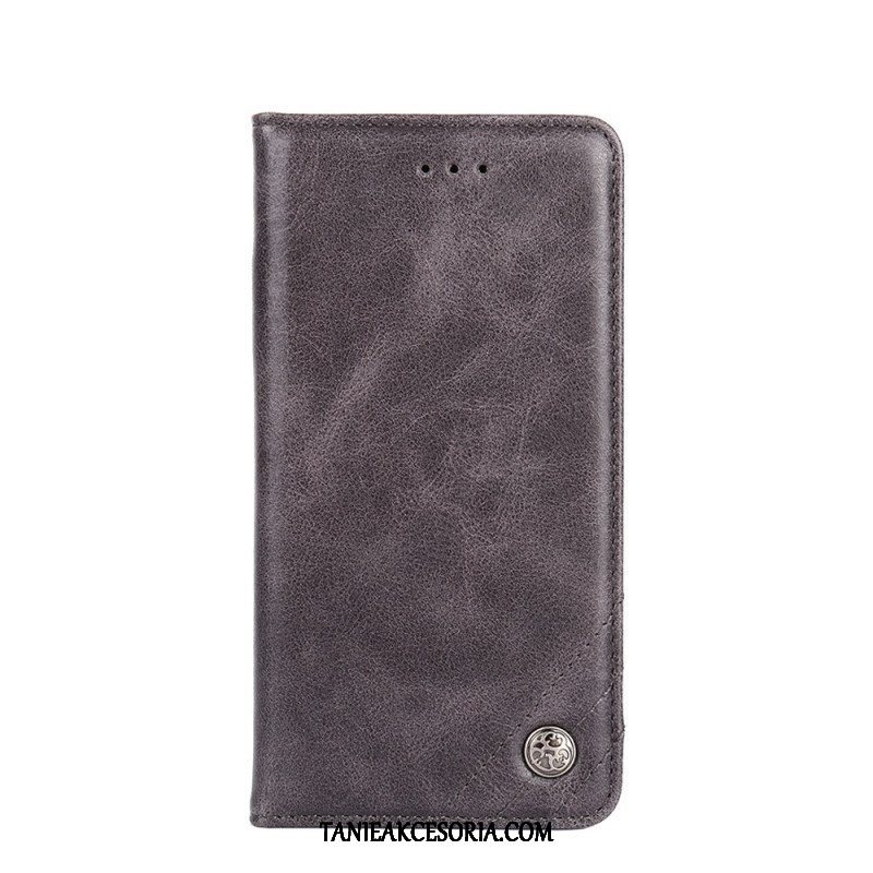 Etui Na Telefon do Google Pixel 6A Etui Folio Stylowy Skórzany Nit