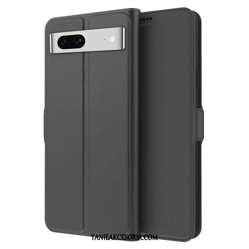 Etui Na Telefon do Google Pixel 7 Etui Folio Stylizacja Skóry