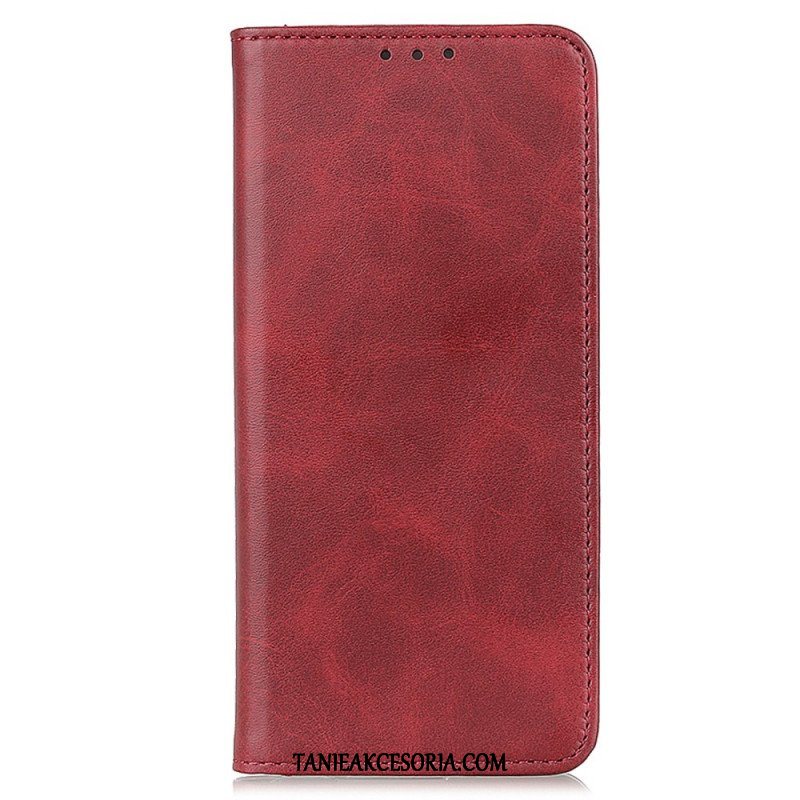 Etui Na Telefon do Honor 50 Etui Folio Elegancka Dwoina Skórzana