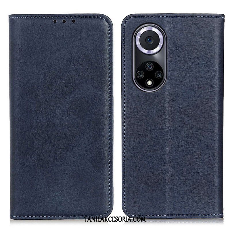 Etui Na Telefon do Honor 50 Etui Folio Elegancka Dwoina Skórzana