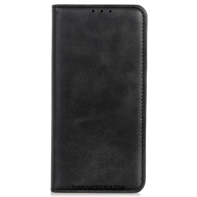 Etui Na Telefon do Honor 50 Lite Etui Folio Elegancka Dwoina Skórzana