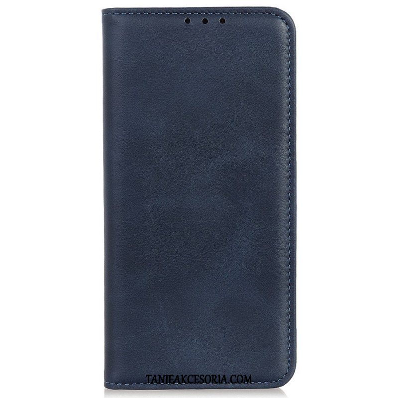 Etui Na Telefon do Honor 50 Lite Etui Folio Elegancka Dwoina Skórzana