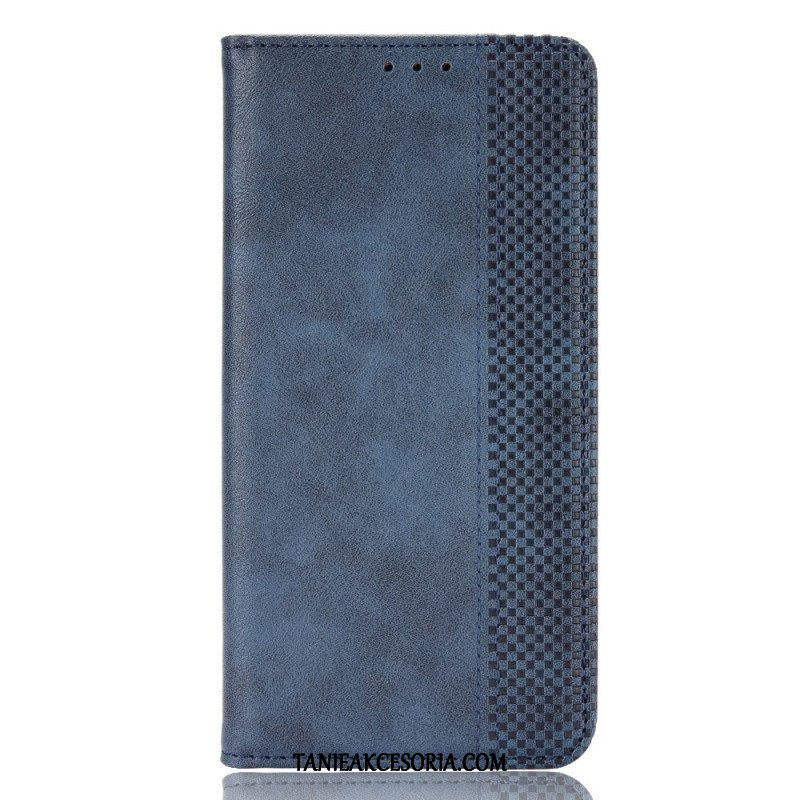 Etui Na Telefon do Honor 50 Lite Etui Folio Stylizowany Efekt Skóry W Stylu Vintage