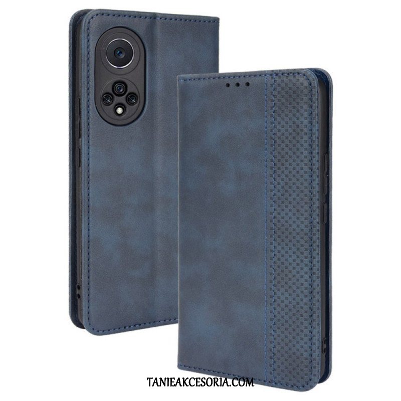 Etui Na Telefon do Honor 50 Pro Etui Folio Profesjonalny Stylizowany Efekt Skóry W Stylu Vintage