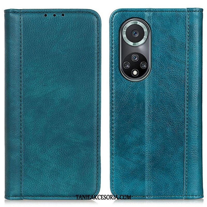 Etui Na Telefon do Honor 50 Pro Etui Folio Skóra Liczi Pro Elegance Split