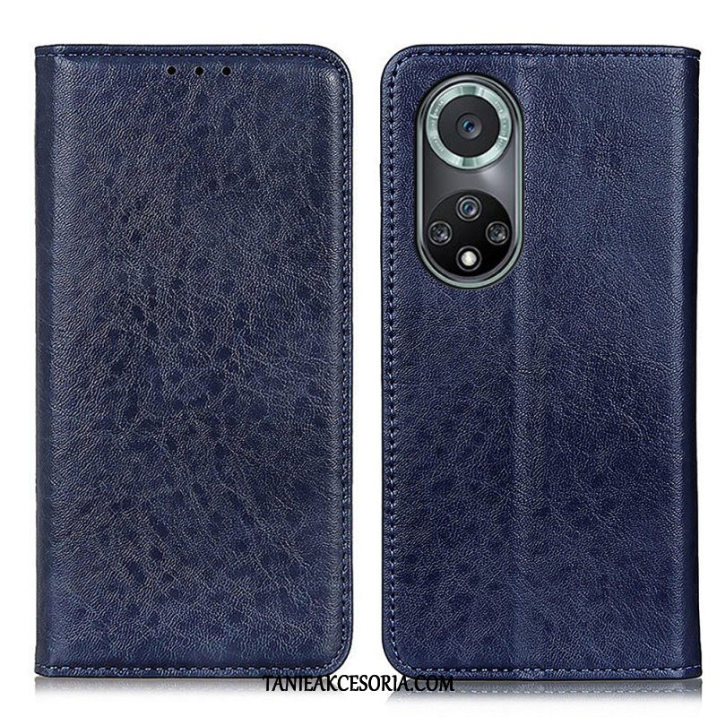 Etui Na Telefon do Honor 50 Pro Etui Folio Skóra Pro Texture