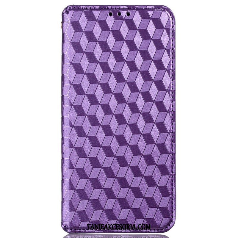 Etui Na Telefon do Honor 70 Etui Folio Kostki 3d