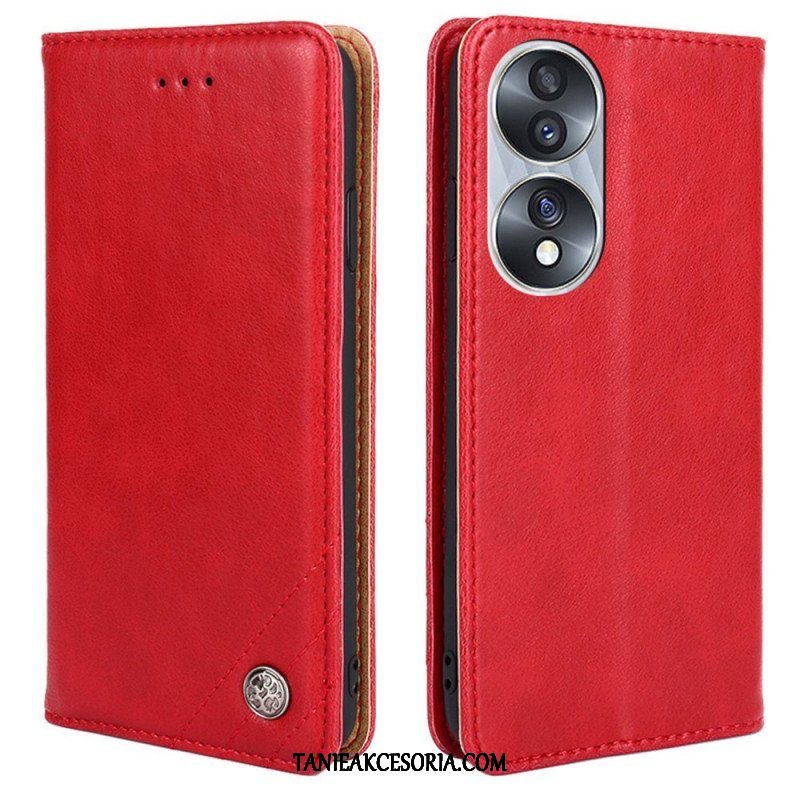 Etui Na Telefon do Honor 70 Etui Folio Nity Ozdobne