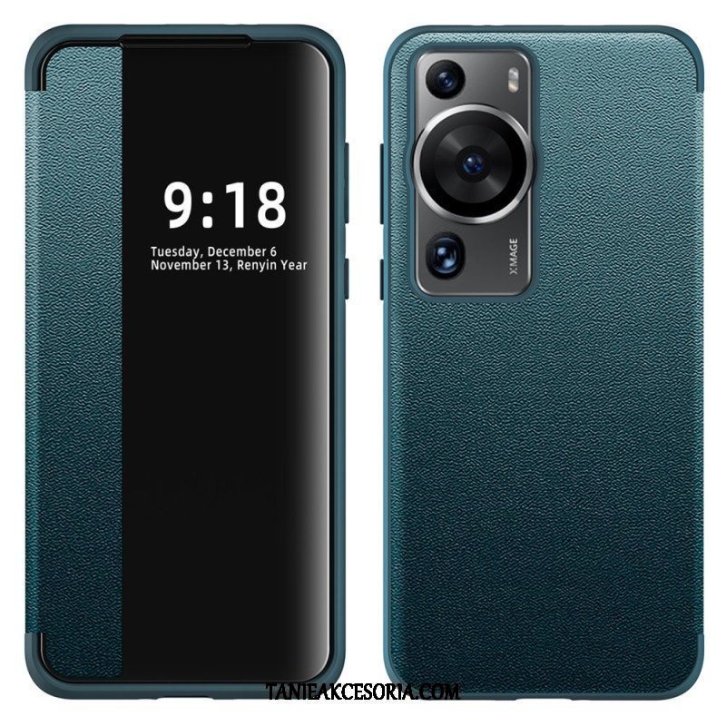 Etui Na Telefon do Huawei P60 Pro Imitacja Skóry