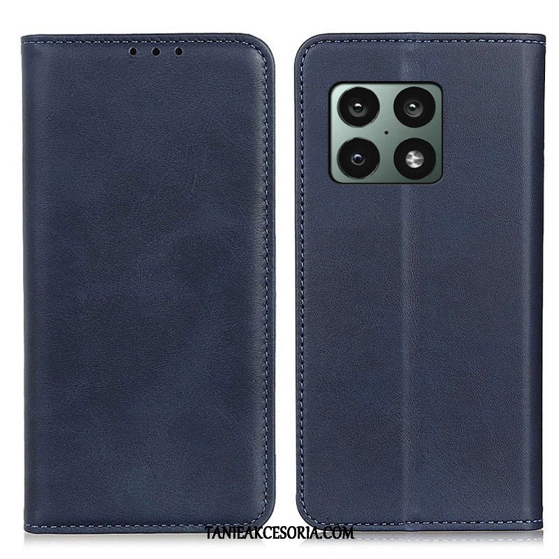 Etui Na Telefon do OnePlus 10 Pro 5G Etui Folio Elegancka Dwoina Skórzana