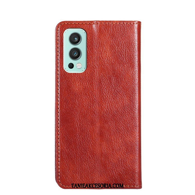 Etui Na Telefon do OnePlus Nord 2 5G Etui Folio Skórzany Styl Vintage