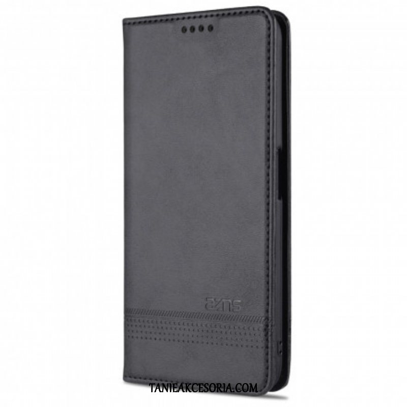 Etui Na Telefon do Oppo A16 / A16s Etui Folio Stylizacja Skóry Azns