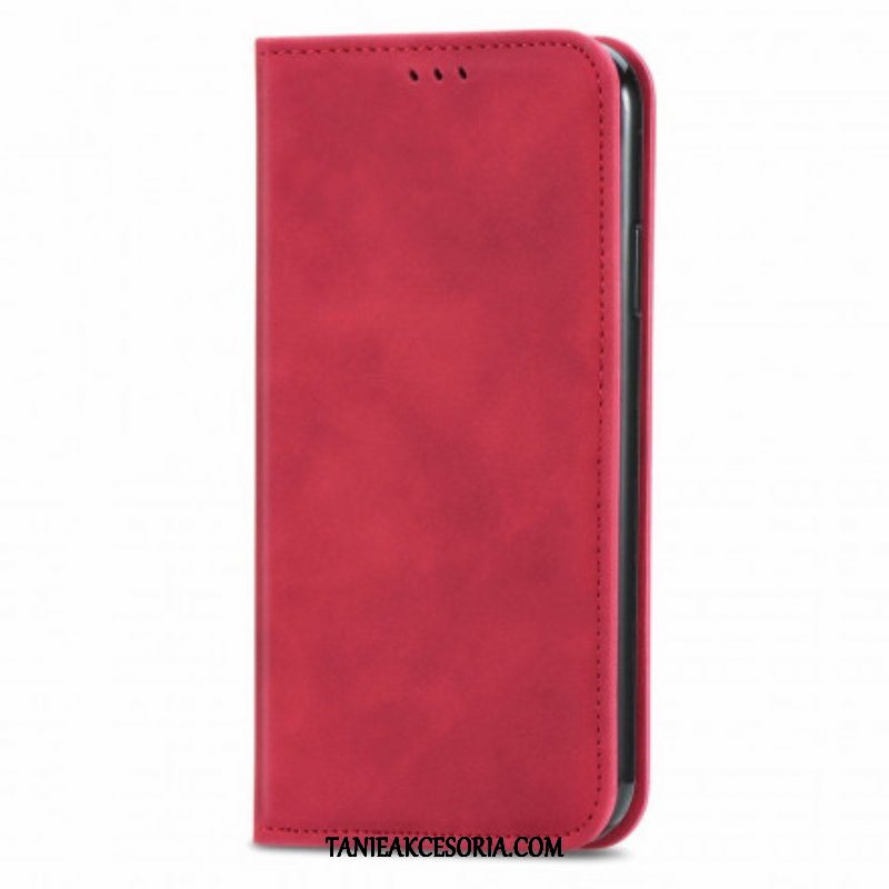 Etui Na Telefon do Oppo A54 5G / A74 5G Etui Folio Dotyk Skóry