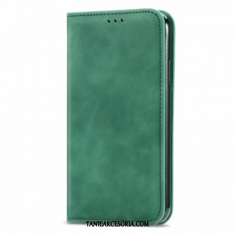 Etui Na Telefon do Oppo A54 5G / A74 5G Etui Folio Dotyk Skóry