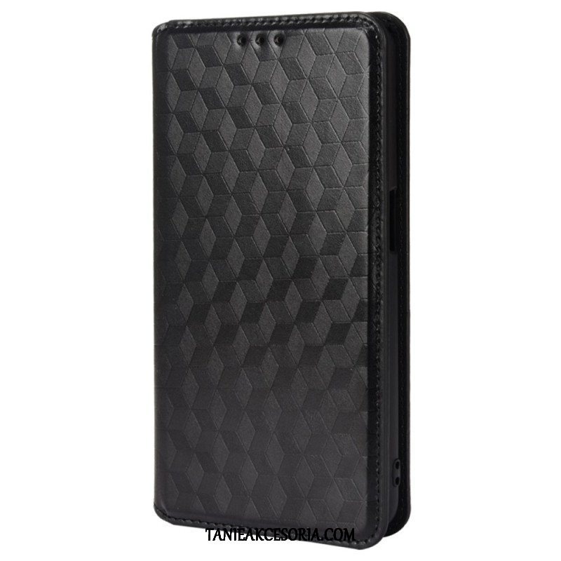 Etui Na Telefon do Oppo A54 5G / A74 5G Etui Folio Tekstura 3d