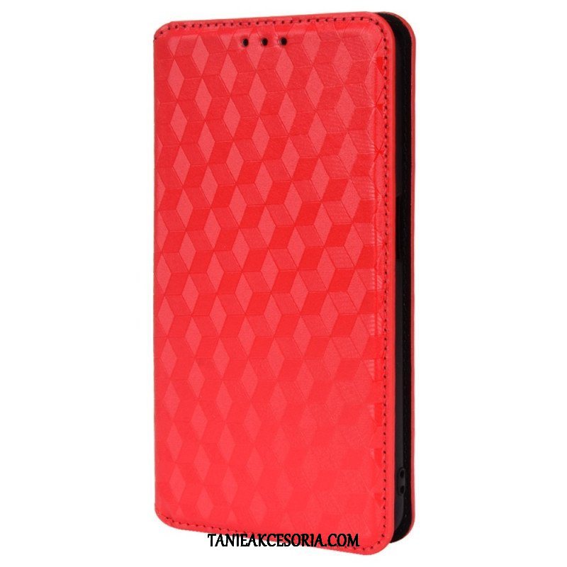 Etui Na Telefon do Oppo A54 5G / A74 5G Etui Folio Tekstura 3d