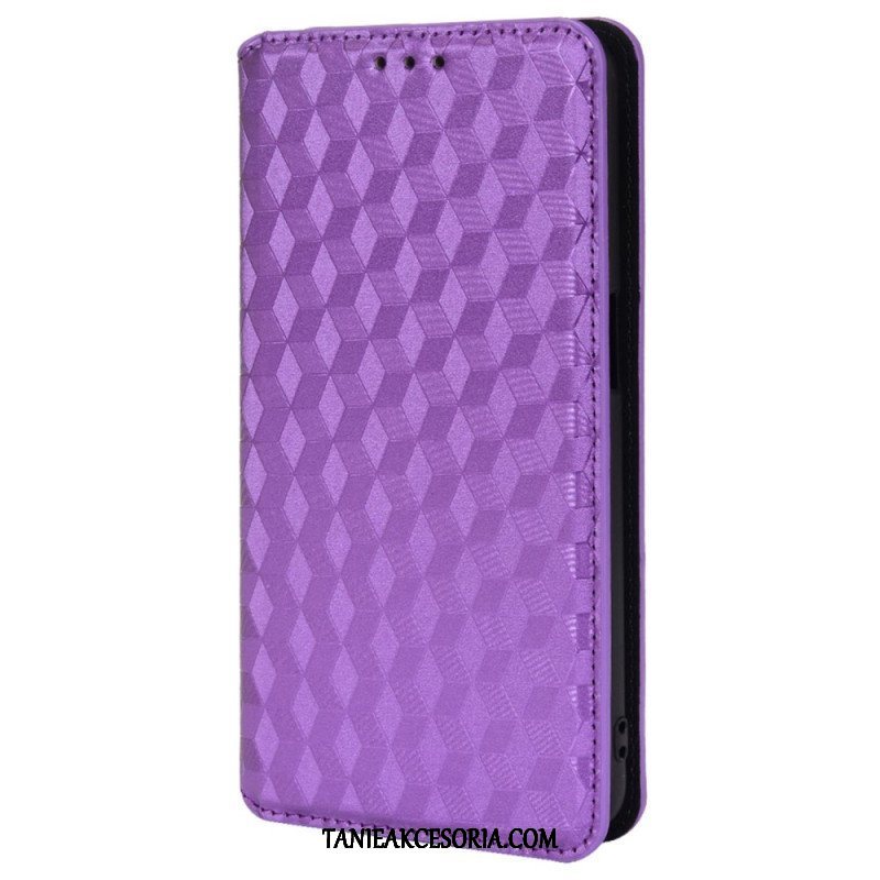 Etui Na Telefon do Oppo A54 5G / A74 5G Etui Folio Tekstura 3d