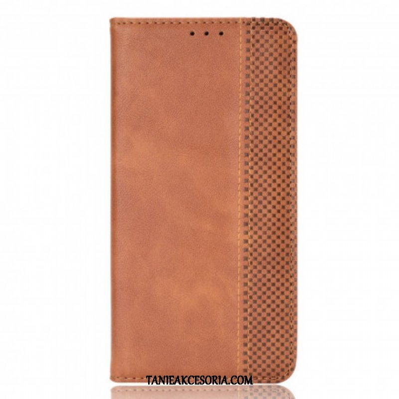 Etui Na Telefon do Oppo A94 5G Etui Folio Stylizowany Efekt Skóry W Stylu Vintage