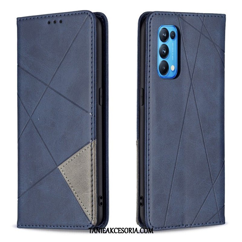 Etui Na Telefon do Oppo Find X3 Lite Etui Folio Styl Artysty