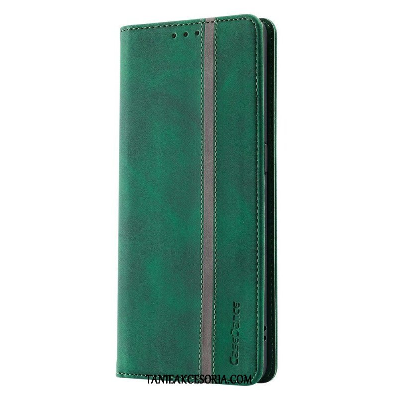 Etui Na Telefon do Oppo Find X5 Pro Etui Folio Casedance Ze Sztucznej Skóry