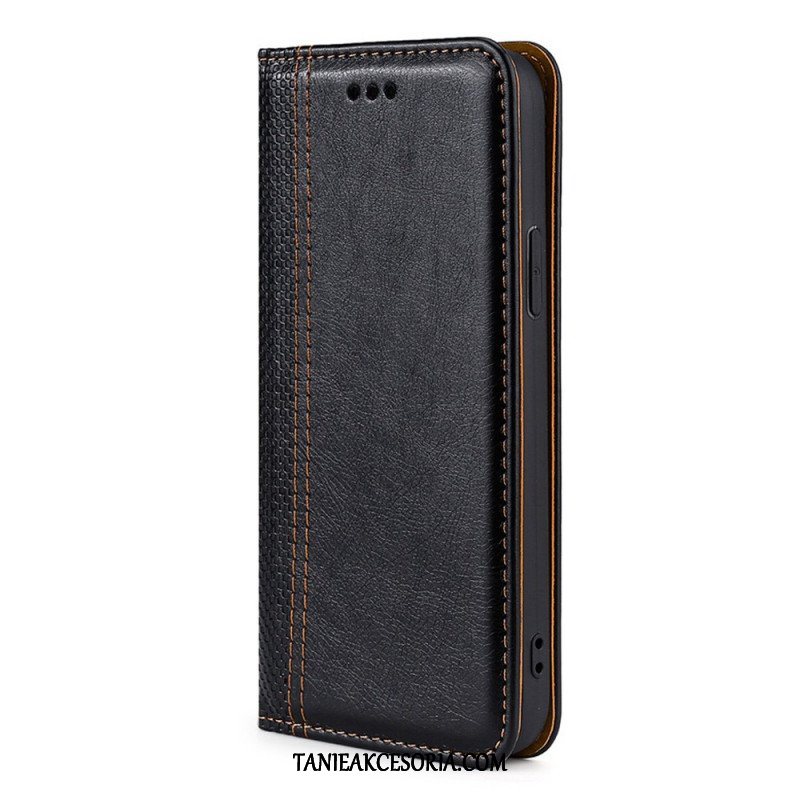 Etui Na Telefon do Oppo Find X5 Pro Etui Folio Efekt Skóry Vintage