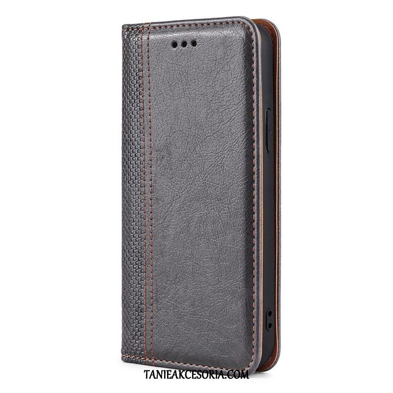 Etui Na Telefon do Oppo Find X5 Pro Etui Folio Efekt Skóry Vintage