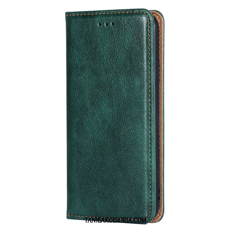 Etui Na Telefon do Oppo Find X5 Pro Etui Folio Jednolity Kolor