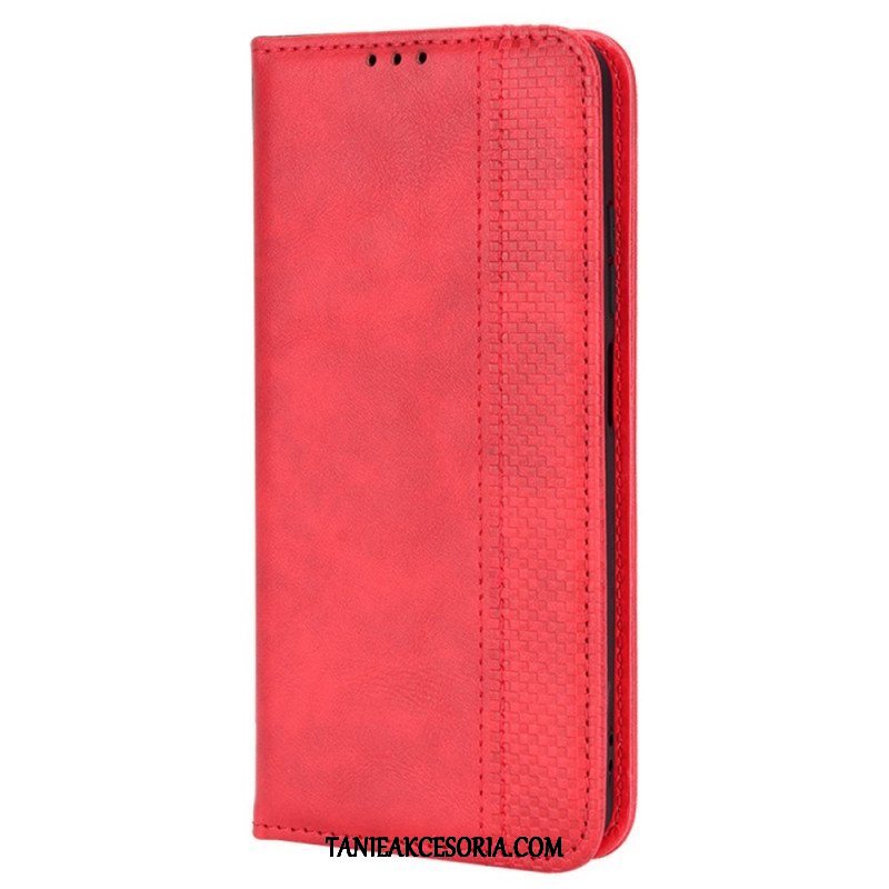 Etui Na Telefon do Poco X4 Pro 5G Etui Folio Efekt Skóry Vintage