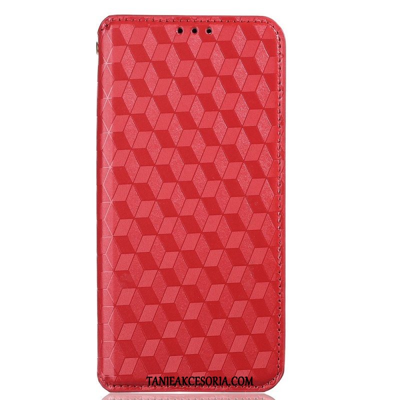 Etui Na Telefon do Realme C35 Etui Folio Diamenty I Kostki