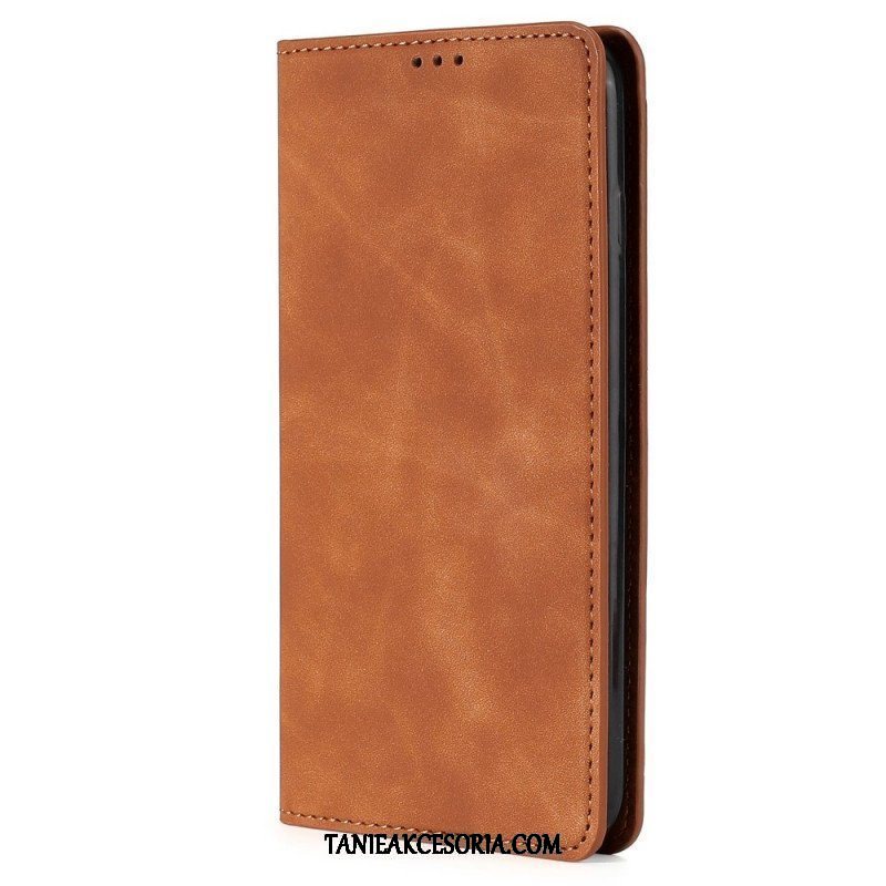 Etui Na Telefon do Samsung Galaxy A13 Etui Folio Dotyk Skóry