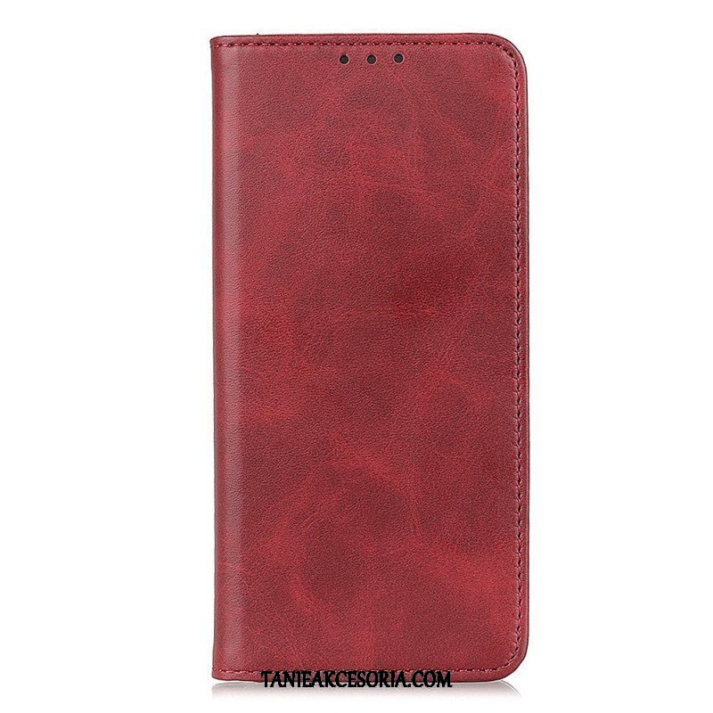 Etui Na Telefon do Samsung Galaxy A14 / A14 5G Etui Folio Dwoina Skóry