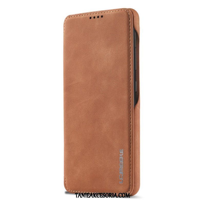 Etui Na Telefon do Samsung Galaxy A53 5G Etui Folio Lc.imeeke Efekt Skóry