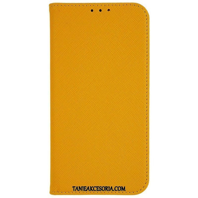 Etui Na Telefon do Samsung Galaxy A53 5G Etui Folio Teksturowana Sztuczna Skóra