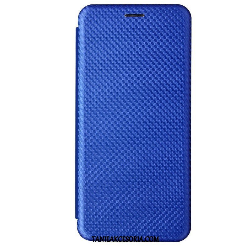 Etui Na Telefon do Samsung Galaxy M12 / A12 Etui Folio /włókno Węglowe