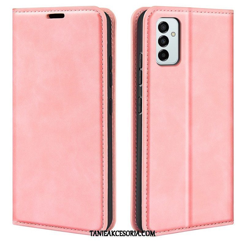 Etui Na Telefon do Samsung Galaxy M23 5G Etui Folio Dotyk Skóry