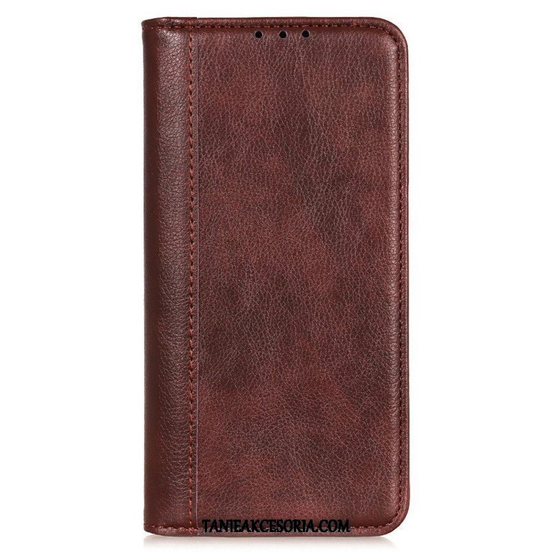 Etui Na Telefon do Samsung Galaxy M23 5G Etui Folio Dwoina Skóry