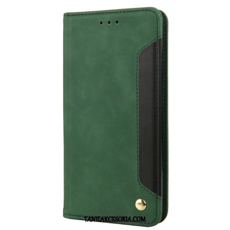 Etui Na Telefon do Samsung Galaxy M23 5G Etui Folio Podpis Dwukolorowy