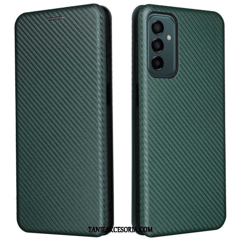 Etui Na Telefon do Samsung Galaxy M23 5G Etui Folio Włókno Węglowe