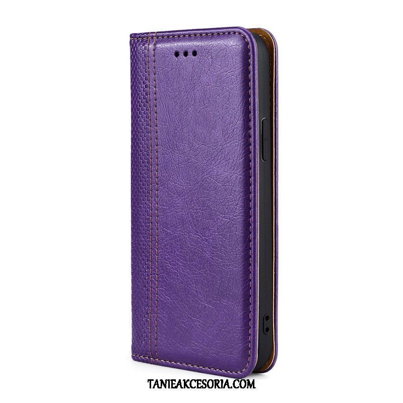 Etui Na Telefon do Samsung Galaxy M32 Etui Folio Skórzany Styl Vintage