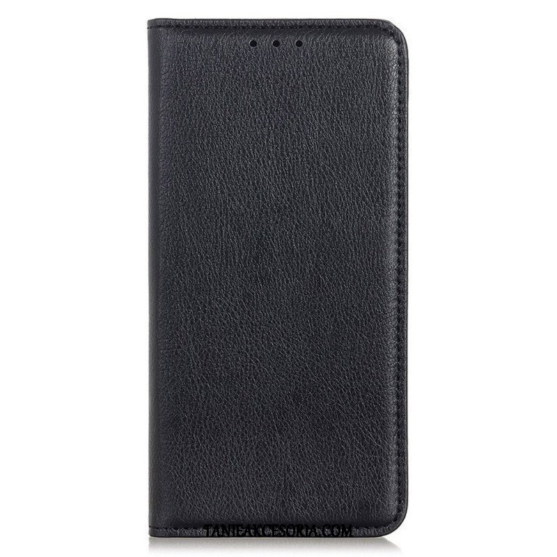 Etui Na Telefon do Samsung Galaxy M33 5G Etui Folio Skóra Dwoinowa Liczi