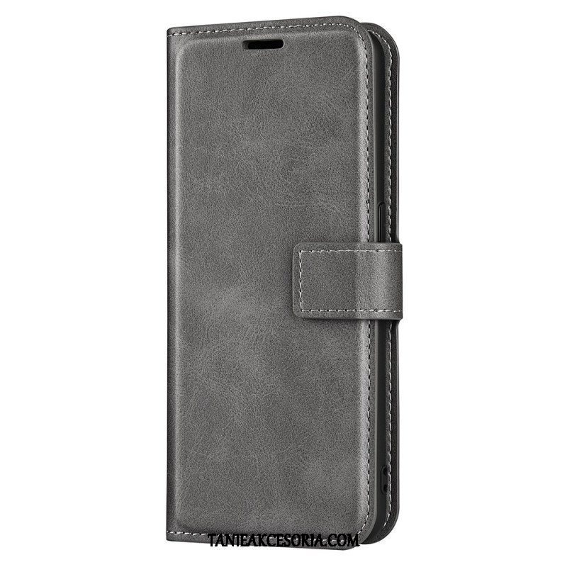 Etui Na Telefon do Samsung Galaxy M52 5G Etui Folio Elegancka Skóra