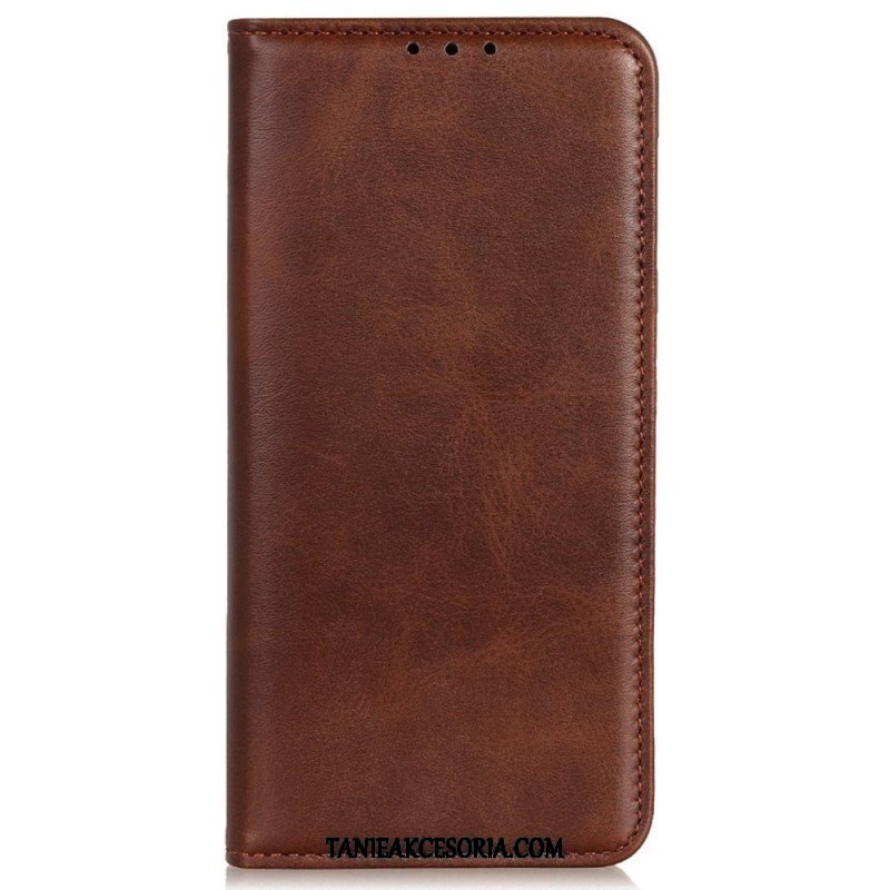 Etui Na Telefon do Samsung Galaxy M52 5G Etui Folio Elegancka Skóra