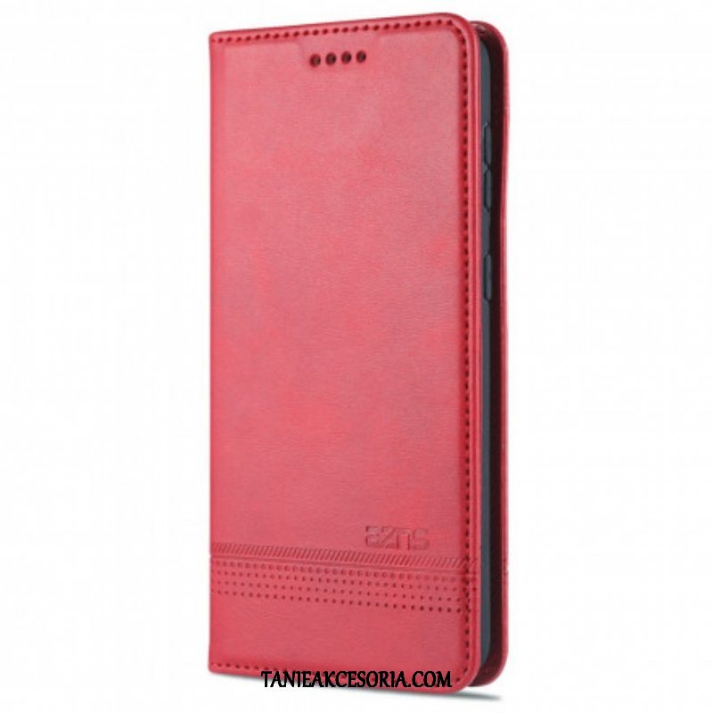 Etui Na Telefon do Samsung Galaxy S21 5G Etui Folio Stylizacja Skóry Azns